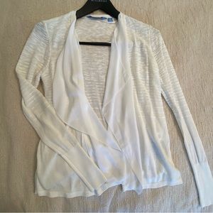 Simply Vera White flowy cardigan